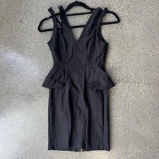 Black Bodycon Mini Dress Sz S
