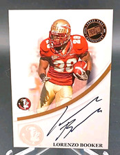 2007 PRESS PASS - LORENZO BOOKER AUTOGRAPH AUTO FLORIDA STATE (RC)