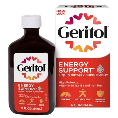 Geritol Multivitamin Supplement Contains B-Vitamins, Antioxidants, Iron 40ct