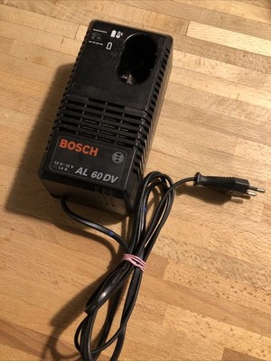 Original Bosch AL 60 DV Schnellladegerät Akku Ladegerät 7,2 V - 12 V NiCd NiMH