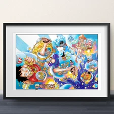 One Piece - Chapter 1111 Shonen Jump Art Spread 11x17 - Art Poster Anime manga