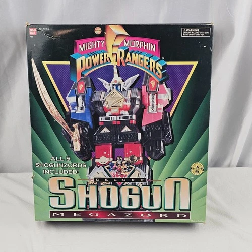 Vintage Mighty Morphin Power Rangers Deluxe Shogun Megazord 1995
