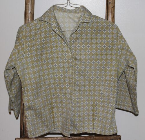 Lot of 5~WOMEN'S~Vintage~50s 60s~CAPRIS~Skirts~BLOUSES~Blue~POLKA DOTS~Small Med - Picture 4 of 12