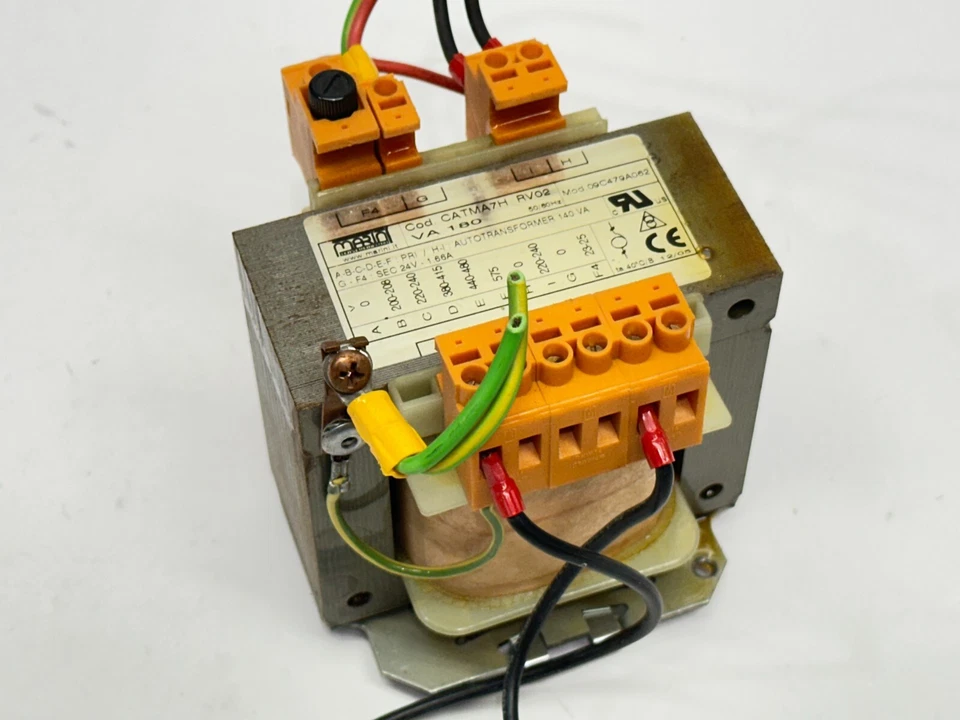 Autotransformador Marini CATMA7H RV02 140VA SEC 1.66A 24V 09C479A062 Foto 2 de 4