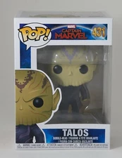 New FUNKO POP Marvel Talos #431 Captain Marvel Bobblehead Bobble-Head