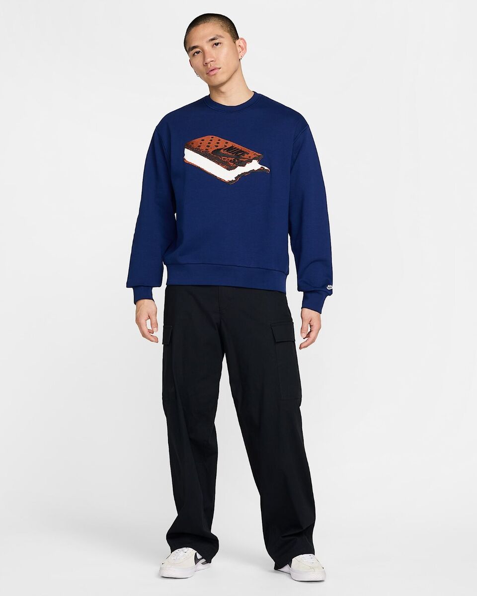 Nike SB Skateborad Fleece Crew Blue Void White HJ2895-492 | eBay Nike SB Skateborad Fleece Crew Blue Void White HJ2895-492 | eBay