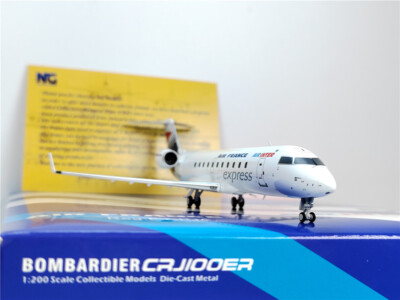 1:200 NG Model AIR FRANCE BOMBARDIER CRJ-100ER Airplane Diecast Aircraft Model