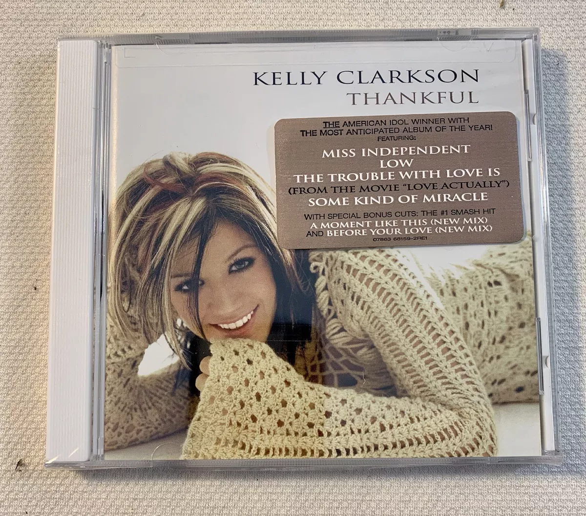 Kelly Clarkson Thankful Album Cover