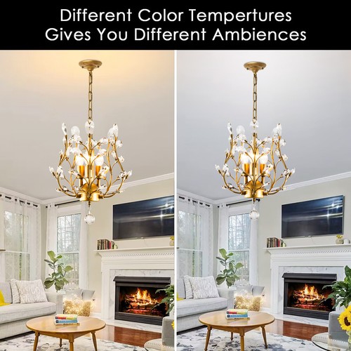 K9 Crystal Vintage Chandeliers Living Room Pendant Lighting Fixtures for Bedroom - Picture 7 of 94