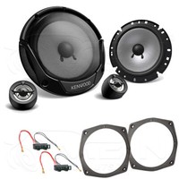 Kenwood Lautsprecher FüR VW Lupo 1998-2005 Heck Seite Hinten 2-Wege 300W #ATB2