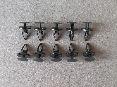 10x Bumper Wheel Arch Mounting Clip Fiesta Focus C-Max Mondeo Galaxy