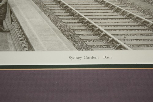 Framed Mated JOHN S. GIBB 1997 Signed Lithograph Train Locomotive Tank Sydney - Picture 6 of 9
