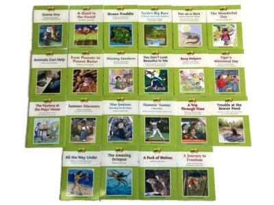 DRA2 Leveled Readers Levels 18-40 Grades 2 & 3 Lot of 22 Books Guided Reading