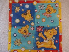 Wunderschöne Servietten - 5 Stück - Teddy Bären Seifenblasen Vielseidig Verlag
