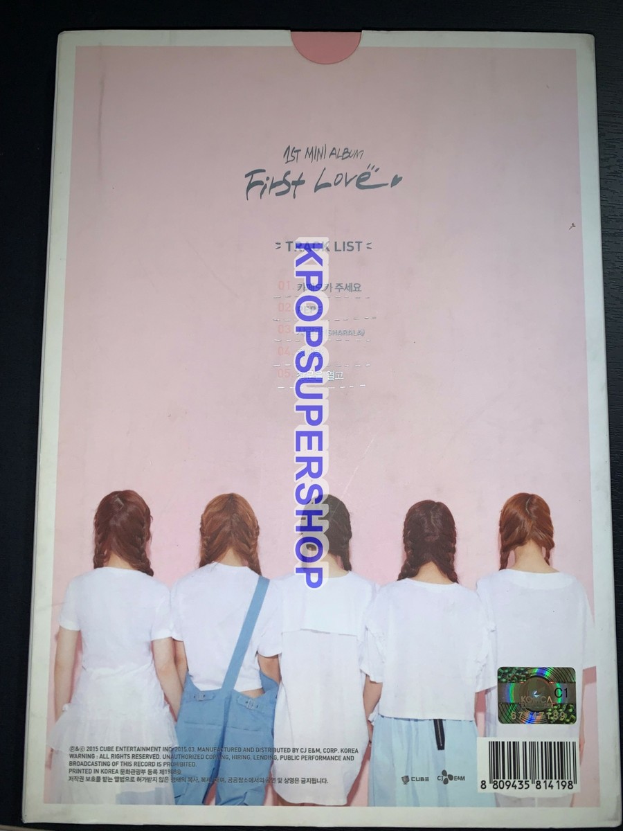 CLC 1st Mini Album First Love Autographed Signed CD Great