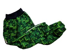 Softshellhose, grün, Bausteine gerades Bein Matschhose handmade 