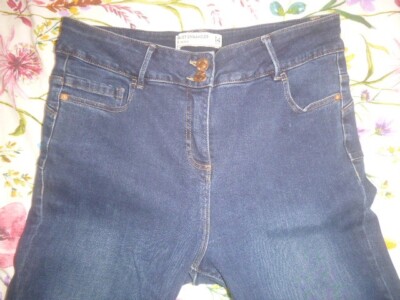 NEXT WAIST ENHANCER SKINNY JEANS SIZE 14L UK