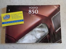 LIBRETTO USO E MANUTENZIONE VOLVO 850 - T5 - T5R - EDIZIONE 1995 - ORIGINALE 