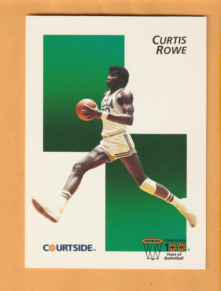 Curtis Rowe UCLA Bruins 1992 Courtside Flashback #32