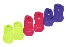Nike Everyday Dri Fit Socks 3 Pack Girl's Size S L136032