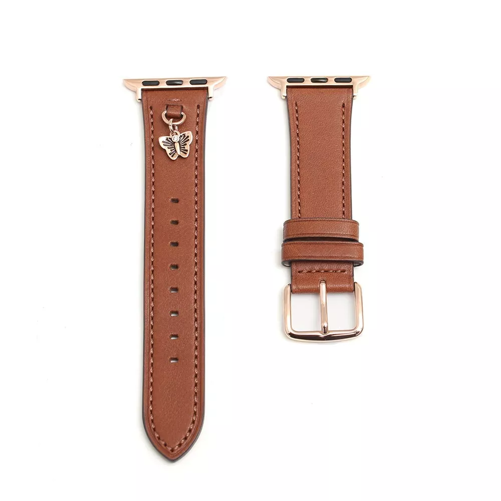 Coach Women's Apple Watch Strap - Brown