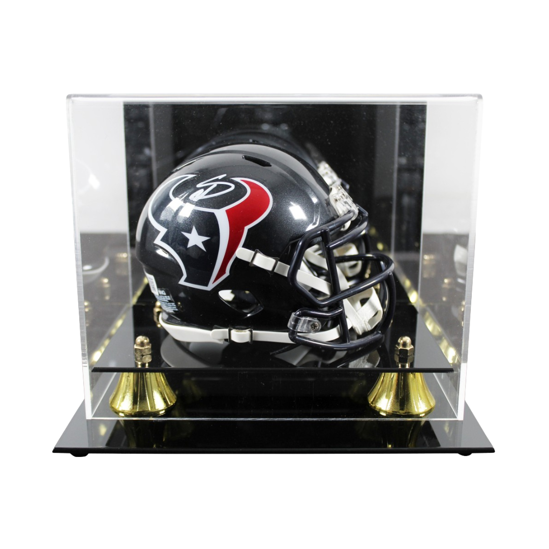 Stefon Diggs Autographed Signed Houston Texans Texans Speed Mini Helmet with Display Case (Beckett) 