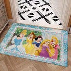 Disney Princess Stars Print Door Mat Kitchen / Bathroom With Non-slip Backing