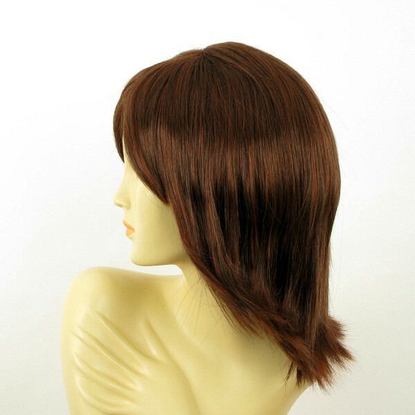 Perruque Femme Semi-longue Couleur Cuivre Intense (rame Intenso) - Synthétique, Bonnet Moyen - Neuf Avec étiquettes