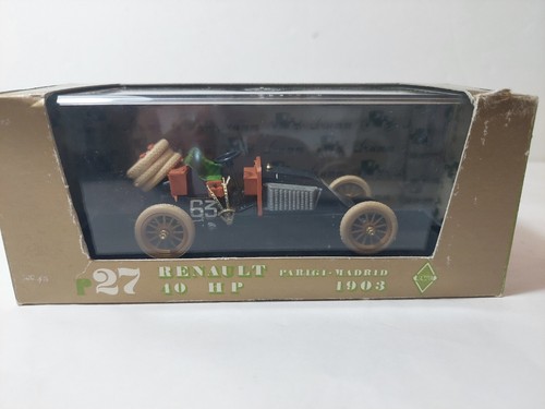 BRUMM - RENAULT - 40HP PARIGI-MADRID 1903 MARCEL RENAULT (TRAGIC DEAD) - Picture 2 of 8
