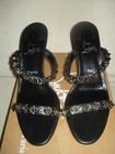 100% AUTHENTIC NEW WOMEN LOUBOUTIN JUST CHAIN 85 SPIKE SANDALS/HEELS US 11 — photo 7