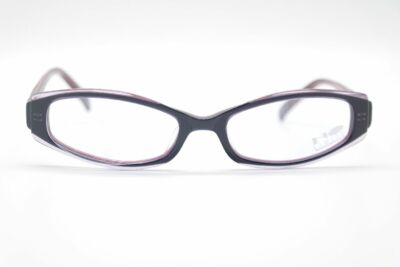 Vintage No Limits 8140 002 51 17 140 Blue Purple Oval Glasses Eyeglasses NOS