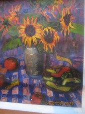  Ol gemalde  Original handarbeit 60x50 ol auf lainwand 60x50 cm 