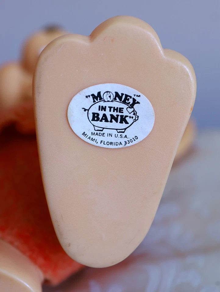 1970 Topo Gigio ROSY Figura Raro Banco de Monedas Muñeca Roy Des Of Fla Vinilo Juguete Ratón Foto 2 de 4