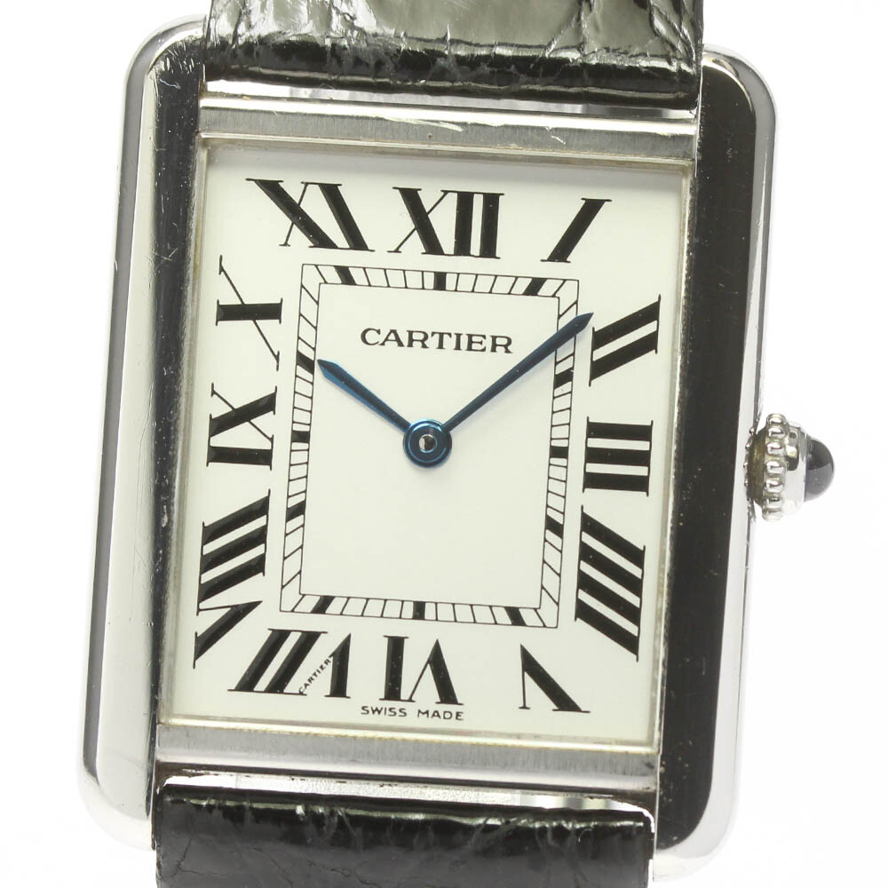 Cartier Tank Silver Men's Watch 