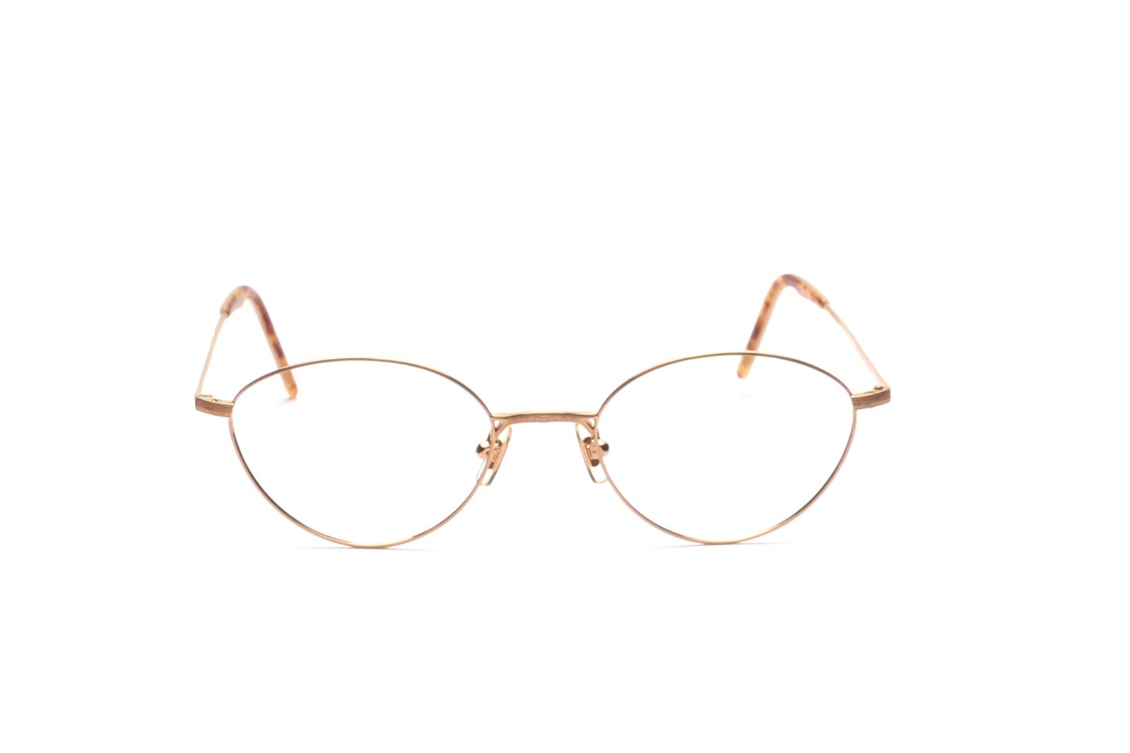 Koh Sakai Brille ovale Fassung Gold Metall Мод.KS 9742 Damen, диаметр 48-20 мм F4
