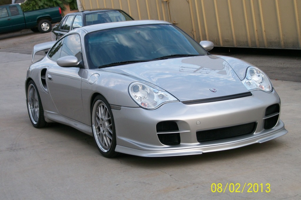 PORSCHE 996 GT2 FRONT BUMPER WILL FIT 996 01-05 TURBO AND CARRERA