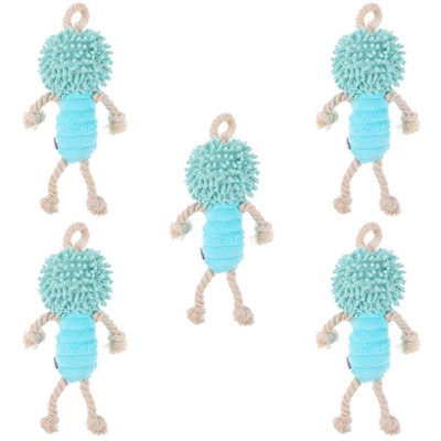  5 Count Interaktives Hundespielzeug Quietschen Squeaky Indoor