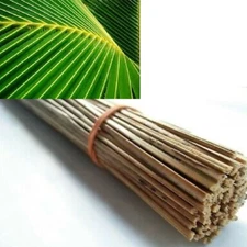 Natural Coconut Leaf Grass Broom Sticks Dried High Quality Broom Sticks 30cm