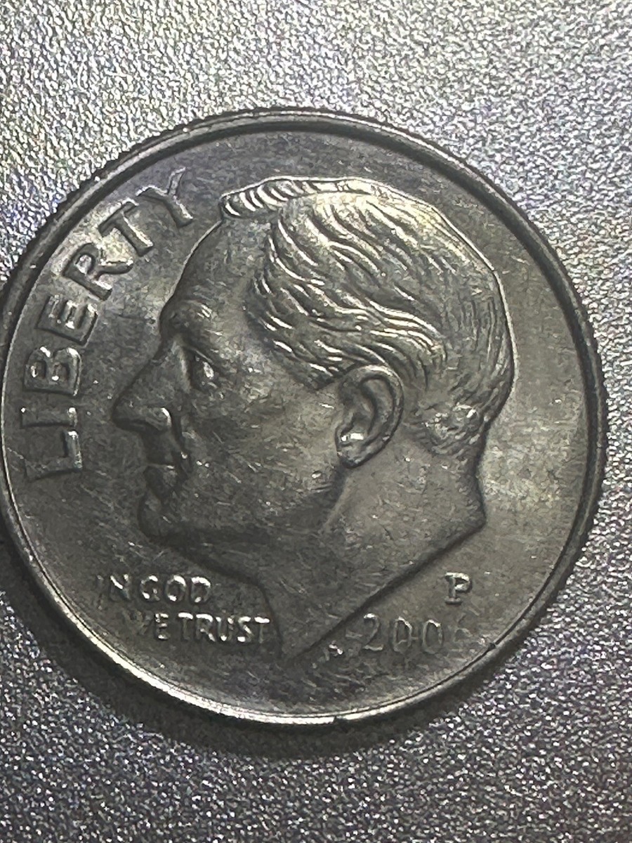 2006 p Roosevelt dime Error Coin DDO ON DATE AND PHANTOM 6 AND THE