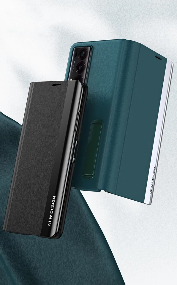 For Honor Magic V2 Magnetic Cover Luxury Flip Leather Hidden Kickstand Slim Case - Image 2 of 4