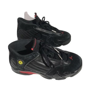 Nike Air Jordan 14 Retro Negro Rojo grade-school lista tiro Raza 487524-003  Talla 5.5 y | eBay