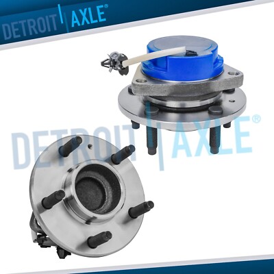 RWD Front Wheel Bearing Hubs Assembly for 2003 - 2007 Cadillac CTS STS w/ 5 Stud