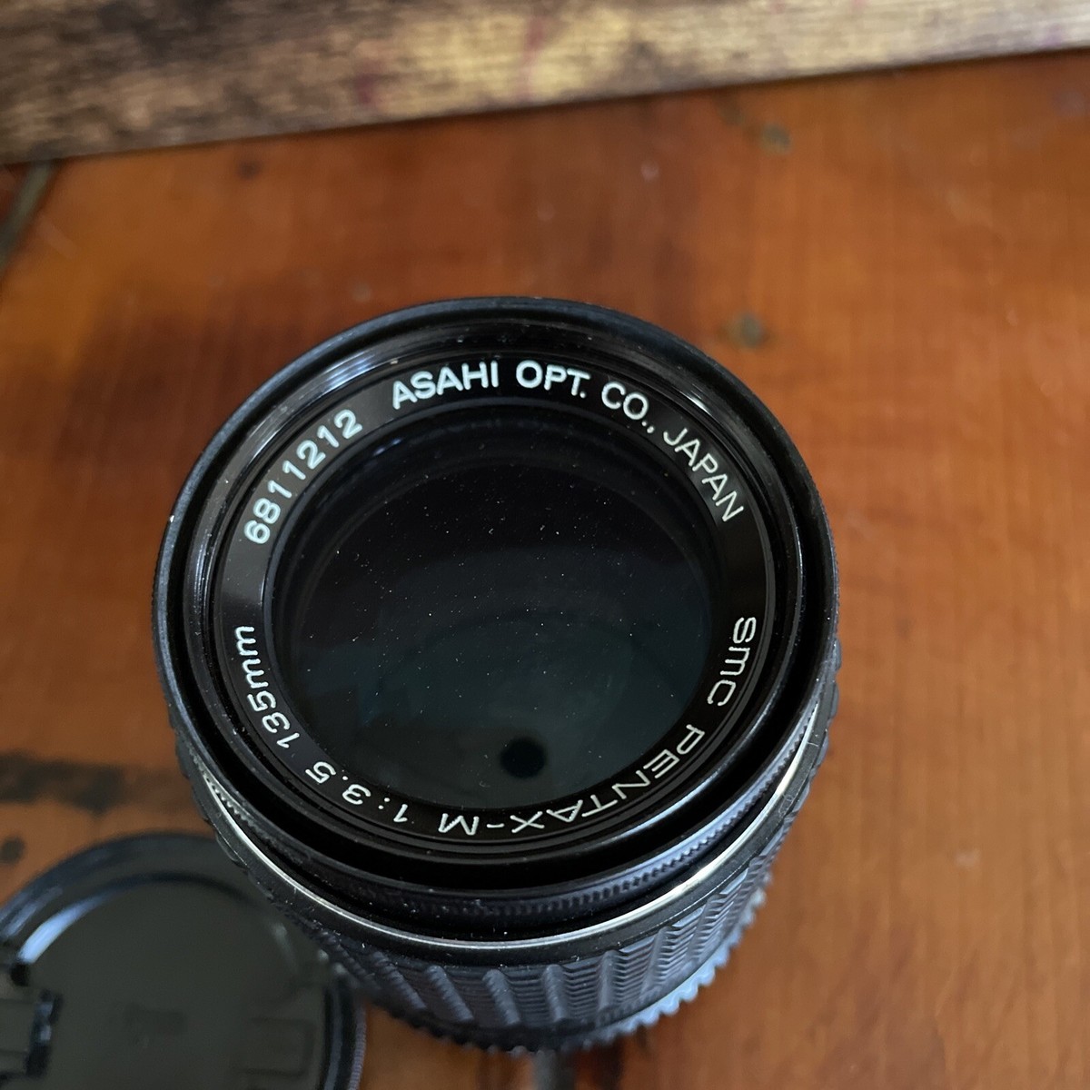 ASAHI PENTAX SMC 135mm Camera LENS 6811212 Japan With Caps | eBay