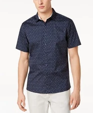 I-N-C international concepts Men's Charter Club Button Up Shirt Large B4HP