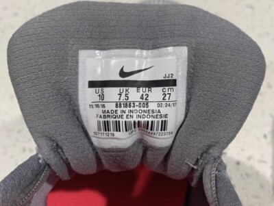 Nike Training Flex Bijoux Size 10 Women s Tennis Shoes Gray And Pink.