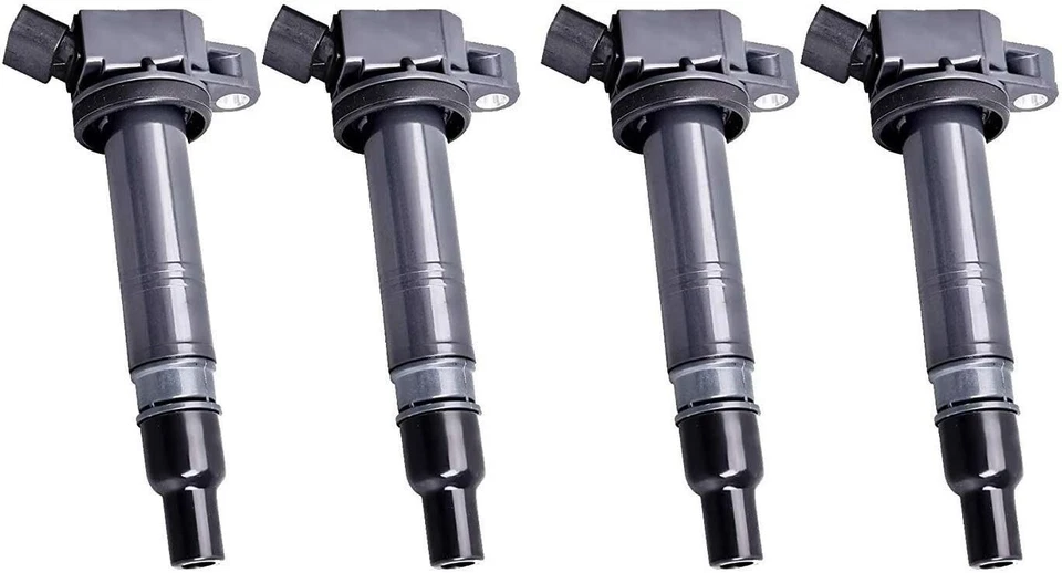 4x vela de ignição DENSO e 4x bobina de ignição para Scion xB/ Toyota Camry Matrix 2.4L - Imagem 2 de 4