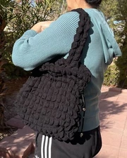 Large Puffy Tote Bag Bubble Hobo Bag Lightweight Shoulder Bag for Women