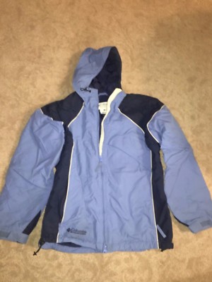 COLUMBIA SPORTSWEAR SKI JACKET ZIPPERED WOMENS SIZE MEDIUM SUPERB