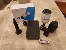 Reolink Go 4G LTE 1080p Night Vision IP65 Surveillance Camera Solar Panel