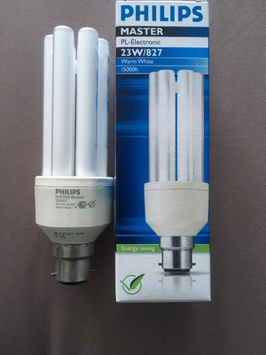 Philips Kompaktleuchtstofflampe Master PL-S 9W 830 3000K warmweiß G23 2 Pin